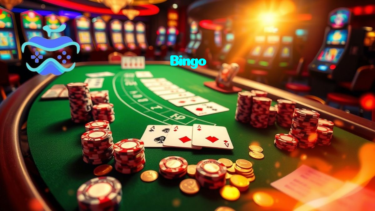 Bingo casino presented on mobile device in Pakistan with slots and live games